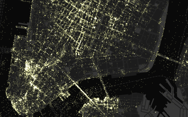 Manhattan - 2012 photo density