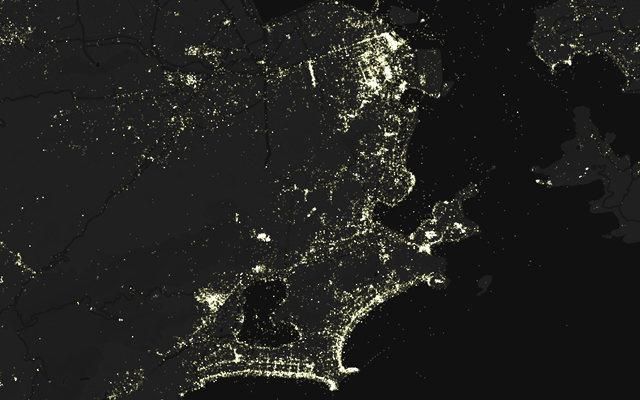 Rio de Janeiro - 2005 to 2012 photo density