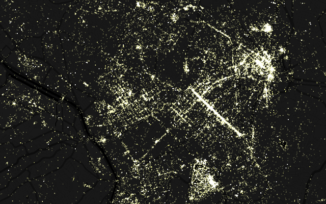 Sao Paulo - 2005 to 2012 photo density