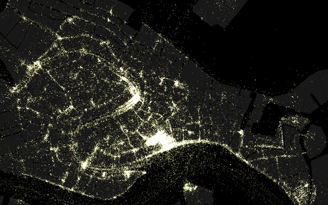 Venice - 2005 to 2012 photo density